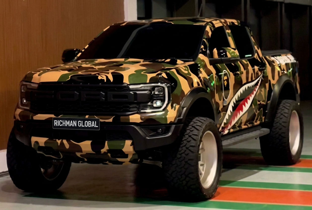 Ford Raptor Camo Edition for rent in Kuala Lumpur