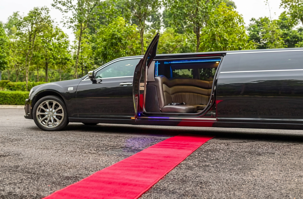 Chrysler 300C Stretch Limousine for rent in Kuala Lumpur
